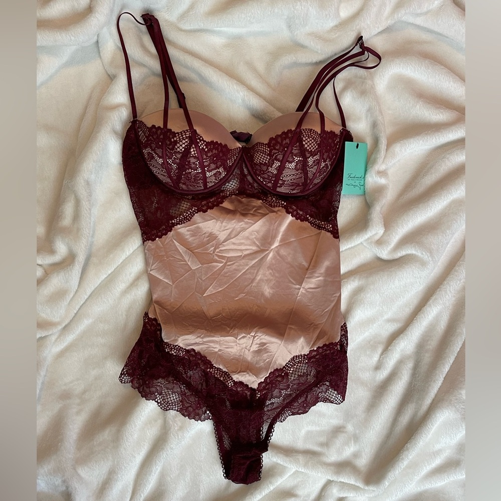 Frederick's of Hollywood one piece body suit lingerie